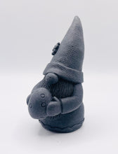 Load image into Gallery viewer, Handmade vegan soaps featuring a gorgeous gnome holding his easter egg packaged in beautiful eco friendly packaging. crafted with natural French clays, activated charcoal and essential oils. a eco-friendly, zero waste gift that’s cruelty-free, skin-nourishing, the perfect gift for any easter hamper or gnome lover. UK Small Business