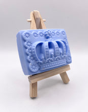 Load image into Gallery viewer, Crown gift Royalty Gift Royal Crown 
King gift queen gift Royal Crown Vegan Soap Royalty in a bar! This soap isn’t just shaped like a royal crown, it's fit for a king or queen!!! Vegan, cruelty-free, and elegantly wrapped in eco-friendly packaging.