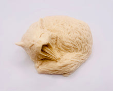 Load image into Gallery viewer, Handmade vegan soaps shaped as a yawning fox. crafted with natural French clays, activated charcoal and essential oils. a eco-friendly, zero waste gift that’s cruelty-free, skin-nourishing, and perfect for animal lovers and gifting. Small business UK