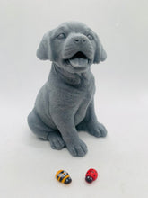Load image into Gallery viewer, Handmade vegan soaps featuring a gorgeous Labrador dog soap. crafted with natural French clays, activated charcoal and essential oils. a eco-friendly, zero waste gift that’s cruelty-free, skin-nourishing, and perfect for dog lovers and animal lovers. Small Business UK