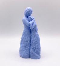 Load image into Gallery viewer, Handmade vegan soaps featuring mother embracing her daughter in beautiful eco friendly packaging. crafted with natural French clays, activated charcoal and essential oils. a eco-friendly, zero waste gift that’s cruelty-free, skin-nourishing, the perfect gift for daughters or mothers day. small business UK