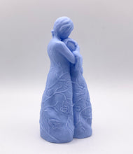 Load image into Gallery viewer, Handmade vegan soaps featuring mother embracing her daughter in beautiful eco friendly packaging. crafted with natural French clays, activated charcoal and essential oils. a eco-friendly, zero waste gift that’s cruelty-free, skin-nourishing, the perfect gift for daughters or mothers day. small business UK