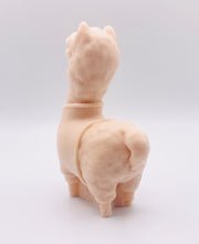Load image into Gallery viewer, Handmade vegan soaps featuring a llama or alpaca wearing a jumper and sunglasses wrapped in beautiful eco friendly packaging crafted with natural French clays, activated charcoal and essential oils. a eco-friendly, zero waste gift that’s cruelty-free, skin-nourishing, and perfect for alpaca or llama gifts and animal themed gifts. small business UK
