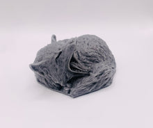 Load image into Gallery viewer, Handmade vegan soaps shaped as a yawning fox. crafted with natural French clays, activated charcoal and essential oils. a eco-friendly, zero waste gift that’s cruelty-free, skin-nourishing, and perfect for animal lovers and gifting. Small business UK