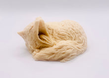 Load image into Gallery viewer, Handmade vegan soaps shaped as a yawning fox. crafted with natural French clays, activated charcoal and essential oils. a eco-friendly, zero waste gift that’s cruelty-free, skin-nourishing, and perfect for animal lovers and gifting. Small business UK