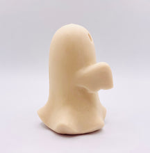 Load image into Gallery viewer, Handmade vegan soaps shaped as a cute ghost. crafted with natural French clays, activated charcoal and essential oils. a eco-friendly, zero waste gift that’s cruelty-free, skin-nourishing, and perfect for Halloween and gifting. Small Business UK