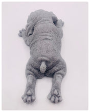 Load image into Gallery viewer, Handmade vegan soaps featuring a detailed shar pei dog design soap. crafted with natural French clays, activated charcoal and essential oils. a eco-friendly, zero waste gift thatās cruelty-free, skin-nourishing, and perfect for dog owner gifts and animal lovers. small business UK