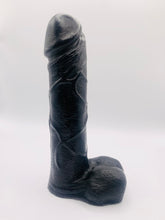 Load image into Gallery viewer, Novelty vegan soap in the shape of a penis with vein details. Highly realistic! Perfect for Pride Gifts UK, hen party gifts or fun secret Santa gift. Wrapped in beautiful eco friendly packaging. Small business UK.
