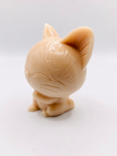 Load image into Gallery viewer, Handmade vegan soaps featuring a cute happy cat in beautiful eco friendly packaging. crafted with natural French clays, activated charcoal and essential oils. a eco-friendly, zero waste gift that’s cruelty-free, skin-nourishing, the perfect gift for cat lovers, or for animal lover gifts. small business UK