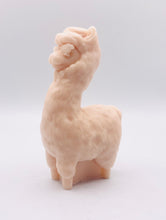 Load image into Gallery viewer, Handmade vegan soaps featuring a llama or alpaca wearing sunglasses wrapped in beautiful eco friendly packaging crafted with natural French clays, activated charcoal and essential oils. a eco-friendly, zero waste gift that’s cruelty-free, skin-nourishing, and perfect for alpaca or llama gifts and animal themed gifts. small business UK
