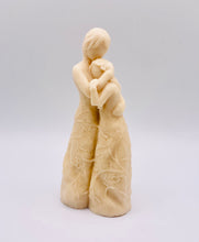 Load image into Gallery viewer, Handmade vegan soaps featuring mother embracing her daughter in beautiful eco friendly packaging. crafted with natural French clays, activated charcoal and essential oils. a eco-friendly, zero waste gift that’s cruelty-free, skin-nourishing, the perfect gift for daughters or mothers day. small business UK