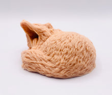 Load image into Gallery viewer, Handmade vegan soaps shaped as a yawning fox. crafted with natural French clays, activated charcoal and essential oils. a eco-friendly, zero waste gift that’s cruelty-free, skin-nourishing, and perfect for animal lovers and gifting. Small business UK