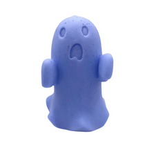 Load image into Gallery viewer, Handmade vegan soaps shaped as a cute ghost. crafted with natural French clays, activated charcoal and essential oils. a eco-friendly, zero waste gift that’s cruelty-free, skin-nourishing, and perfect for Halloween and gifting. Small Business UK