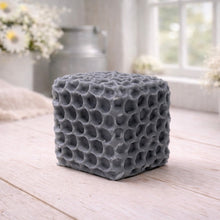 Load image into Gallery viewer, Handmade vegan soaps featuring a gorgeous honeycomb chunky design soap. crafted with natural French clays, and essential oils.