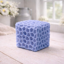 Load image into Gallery viewer, Handmade vegan soaps featuring a gorgeous honeycomb chunky design soap. crafted with natural French clays, and essential oils.