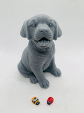 Load image into Gallery viewer, Handmade vegan soaps featuring a gorgeous Labrador dog soap. crafted with natural French clays, activated charcoal and essential oils. a eco-friendly, zero waste gift that’s cruelty-free, skin-nourishing, and perfect for dog lovers and animal lovers. Small Business UK