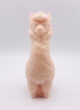 Load image into Gallery viewer, Handmade vegan soaps featuring a llama or alpaca wearing sunglasses wrapped in beautiful eco friendly packaging crafted with natural French clays, activated charcoal and essential oils. a eco-friendly, zero waste gift that’s cruelty-free, skin-nourishing, and perfect for alpaca or llama gifts and animal themed gifts. small business UK