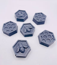 Load image into Gallery viewer, Bee Gift | Teacher Gift | Birthday gift, Christmas gift, Stocking filler, Secret Santa gift, Bee & Honeycomb Vegan Soaps - Set of 6 - Gift Boxed
Our set of six, bee and honeycomb design soaps are the bee's knees, made with natural clays and essential oils to make your skin buzz with happiness.
Gift boxed in eco-friendly packaging, because saving the planet is sweeter than honey!
Available in your choice of colour and essential oil: