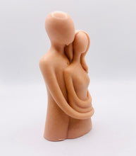 Load image into Gallery viewer, Handmade vegan soaps featuring a man embracing a woman, in beautiful eco friendly packaging. crafted with natural French clays, activated charcoal and essential oils. a eco-friendly, zero waste gift that’s cruelty-free, skin-nourishing, the perfect gift for valentines day or for anniversaries. small business UK