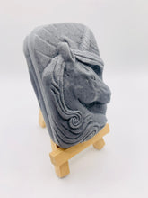 Load image into Gallery viewer, Handmade vegan soaps featuring a unicorn head and wrapped in beautiful eco friendly packaging crafted with natural French clays, activated charcoal and essential oils. a eco-friendly, zero waste gift that’s cruelty-free, skin-nourishing, and perfect gift for unicorn lovers. small business UK