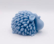 Load image into Gallery viewer, Handmade vegan soaps featuring a cute shaggy sheep, packaged in beautiful eco friendly packaging. crafted with natural French clays, activated charcoal and essential oils. a eco-friendly, zero waste gift that’s cruelty-free, skin-nourishing, the perfect gift for sheep lovers and animal lovers. small business UK