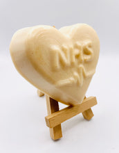Load image into Gallery viewer, Medic Gift | Nurse Gift | Doctor Gift | Healthcare Gift | Looking for a special gift to honour the amazing NHS workers, medics, doctors, nurses, and ambulance drivers in your life? Our NHS soap is the perfect way to show your love and support to our healthcare heroes! Handmade with care, these beautiful soaps feature the iconic NHS heart symbol, paying tribute to the incredible dedication of our NHS staff.