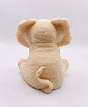 Load image into Gallery viewer, Handmade vegan soap featuring a large chunky elephant with big floppy ears . crafted with natural French clays, activated charcoal and essential oils. a eco-friendly, zero waste gift that’s cruelty-free, skin-nourishing, and perfect for animal lover gifts and gifts for her. UK Small Business.