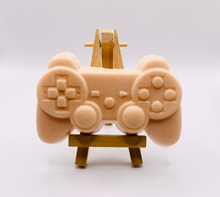 Load image into Gallery viewer, Handmade vegan soaps shaped as a video game controller. crafted with natural French clays, activated charcoal and essential oils. a eco-friendly, zero waste gift that’s cruelty-free, skin-nourishing, and perfect for gamers and gifting.