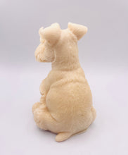 Load image into Gallery viewer, Handmade vegan soaps featuring a large schnauzer dog, in beautiful eco friendly packaging. crafted with natural French clays, activated charcoal and essential oils. a eco-friendly, zero waste gift that’s cruelty-free, skin-nourishing, the perfect gift for dog lovers and animal lovers. small business UK