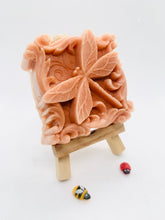 Load image into Gallery viewer, Handmade vegan soaps featuring a detailed dragonfly, in beautiful eco friendly packaging. crafted with natural French clays, activated charcoal and essential oils. a eco-friendly, zero waste gift that’s cruelty-free, skin-nourishing, the perfect gift for dragonfly lovers or for animal lovers. small business UK