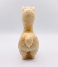 Load image into Gallery viewer, Handmade vegan soaps featuring a llama or alpaca wearing sunglasses wrapped in beautiful eco friendly packaging crafted with natural French clays, activated charcoal and essential oils. a eco-friendly, zero waste gift that’s cruelty-free, skin-nourishing, and perfect for alpaca or llama gifts and animal themed gifts. small business UK