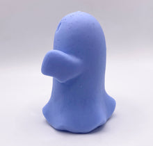 Load image into Gallery viewer, Handmade vegan soaps shaped as a cute ghost. crafted with natural French clays, activated charcoal and essential oils. a eco-friendly, zero waste gift that’s cruelty-free, skin-nourishing, and perfect for Halloween and gifting. Small Business UK