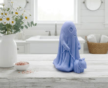 Load image into Gallery viewer, Ghost Walking Dog | Handmade Vegan Soap Gift | Halloween Decor UK