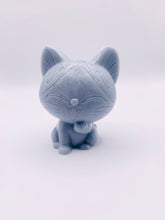 Load image into Gallery viewer, Handmade vegan soaps featuring a cute happy cat in beautiful eco friendly packaging. crafted with natural French clays, activated charcoal and essential oils. a eco-friendly, zero waste gift that’s cruelty-free, skin-nourishing, the perfect gift for cat lovers, or for animal lover gifts. small business UK