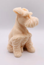 Load image into Gallery viewer, Handmade vegan soaps featuring a large schnauzer dog, in beautiful eco friendly packaging. crafted with natural French clays, activated charcoal and essential oils. a eco-friendly, zero waste gift that’s cruelty-free, skin-nourishing, the perfect gift for dog lovers and animal lovers. small business UK