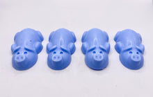 Load image into Gallery viewer, Pig Gift | pig lover gift | farm animal gift | cute pig gift | | Birthday gift, Christmas gift, Stocking filler, Little Pigs Vegan Soaps - Set of 4 90g - Gift Boxed Eco conscious gift This cute set of four gorgeous pig soaps are the perfect gift for any pig or farm animal lover! Beautifully gift boxed in eco friendly packaging, ready to give your loved one.