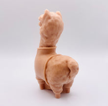 Load image into Gallery viewer, Handmade vegan soaps featuring a llama or alpaca wearing a jumper and sunglasses wrapped in beautiful eco friendly packaging crafted with natural French clays, activated charcoal and essential oils. a eco-friendly, zero waste gift that’s cruelty-free, skin-nourishing, and perfect for alpaca or llama gifts and animal themed gifts. small business UK