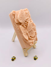 Load image into Gallery viewer, Handmade vegan butterfly shaped vegan soap crafted with natural French clays, activated charcoal and essential oils. a eco-friendly, zero waste gift that’s cruelty-free, skin-nourishing, and perfect for animal lovers. UK Small Business.