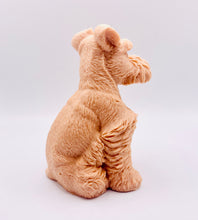 Load image into Gallery viewer, Handmade vegan soaps featuring a large schnauzer dog, in beautiful eco friendly packaging. crafted with natural French clays, activated charcoal and essential oils. a eco-friendly, zero waste gift that’s cruelty-free, skin-nourishing, the perfect gift for dog lovers and animal lovers. small business UK