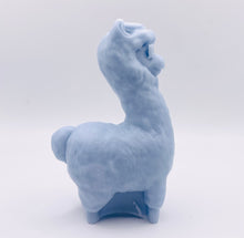 Load image into Gallery viewer, Handmade vegan soaps featuring a llama or alpaca wearing sunglasses wrapped in beautiful eco friendly packaging crafted with natural French clays, activated charcoal and essential oils. a eco-friendly, zero waste gift that’s cruelty-free, skin-nourishing, and perfect for alpaca or llama gifts and animal themed gifts. small business UK