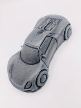 Load image into Gallery viewer, Handmade vegan soaps featuring a sports car wrapped in beautiful eco friendly packaging crafted with natural French clays, activated charcoal and essential oils. a eco-friendly, zero waste gift that’s cruelty-free, skin-nourishing, and perfect gift for sports car lovers and gifts for him. small business UK