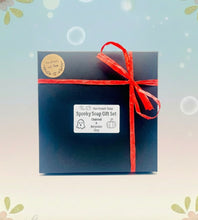 Load image into Gallery viewer, Spooky Halloween Gift Set. Handmade Charcoal Vegan Soap | Spooky Decor UK