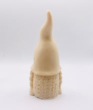 Load image into Gallery viewer, Handmade vegan soap featuring a chunky girl gnome with long plaits packed in beautiful eco friendly packaging. crafted with natural French clays, activated charcoal and essential oils. a eco-friendly, zero waste gift that’s cruelty-free, skin-nourishing, and perfect for gnome lovers or animal themed gifts. Small business UK