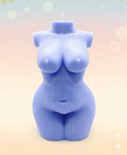 Load image into Gallery viewer, Handmade vegan soaps featuring the gorgeous sculpture of a curvaceous female body. packaged in beautiful eco friendly packaging. crafted with natural French clays, activated charcoal and essential oils. a eco-friendly, zero waste gift that’s cruelty-free, skin-nourishing, the perfect gift for body positivity and Pride. UK Small Business