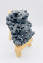 Load image into Gallery viewer, Handmade vegan soaps featuring a pig surrounded with bubbles with a scrubbing brush in beautiful eco friendly packaging. crafted with natural French clays, activated charcoal and essential oils. a eco-friendly, zero waste gift that’s cruelty-free, skin-nourishing, the perfect gift for any pig or animal lover. UK Small Business