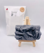 Load image into Gallery viewer, Dinosaur Gift | dinosaur Lover Gift | dragon Lover Gift | alternative Gift | Dinosaur Vegan Soap This incredible dinosaur soap is the perfect gift for any dinosaur or mystical creatures fan! All soaps are handmade fresh to order,, vegan, cruelty free and available in your choice of colour and essential oil All our soaps are made with natural clays and essential oils to gently cleanse and nourish your skin. Plus, they come in eco-friendly packaging so you can feel good about your purchase and the environment