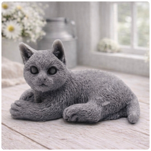 Load image into Gallery viewer, Handmade vegan soaps featuring a lazy cat, in beautiful eco friendly packaging.