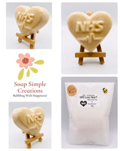 Load image into Gallery viewer, Handmade vegan medic NHS shaped vegan soaps. crafted with natural French clays, activated charcoal and essential oils. a eco-friendly, zero waste gift that’s cruelty-free, skin-nourishing, and perfect for Doctors, nurses and gifting.