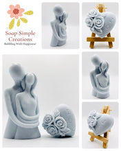 Load image into Gallery viewer, Together Forever Vegan Soap Gift Set | Valentines Day Gift | Anniversary Gift | Wedding Day Gift | Romanic Gift