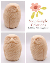 Load image into Gallery viewer, Owl Gift | Teacher Gift | Large Owl Vegan Soap. Eco conscious gift.
Add a touch of charm to your bathroom with this whimsical owl design soap. Each chunky bar is vegan, cruelty-free, and wrapped in beautiful, eco-friendly packaging.
Create Your Perfect Owl Soap!
Choose your favourite natural French clay colour and essential oil to create your own unique owl soap.